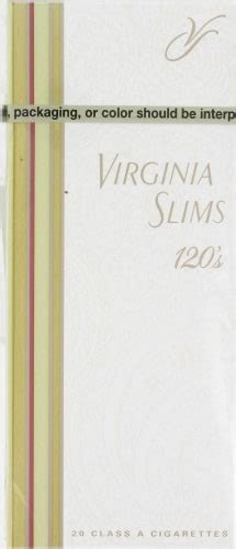 Virginia Slims Gold 120s 1 Ct Foods Co