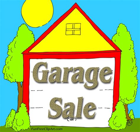 Garage Sale Yard Sale Garage Clip Art Free Clip Art Library