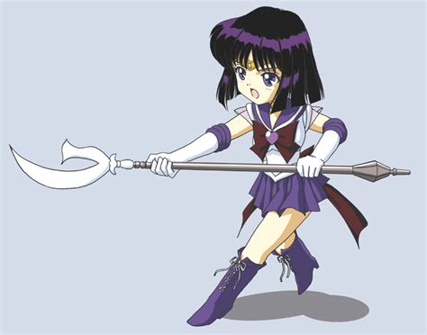 Tomoe Hotaru Sailor Saturn And Super Sailor Saturn Bishoujo Senshi Sailor Moon Drawn By Hino