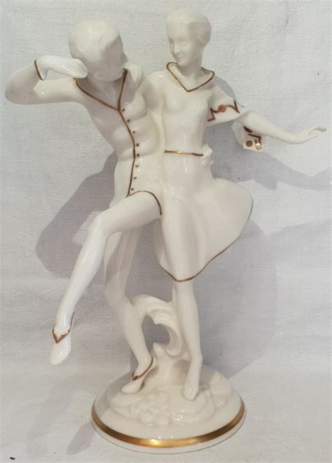 Sold Price Porzellan Figur Tanzpaar Hutschenreuther Kunstabteilung