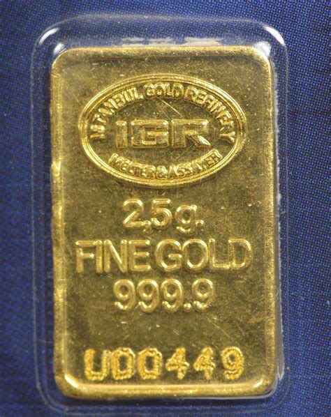 25 Gram 24k 9999 Pure Gold Bar Goldgram Sealed With Serial Number