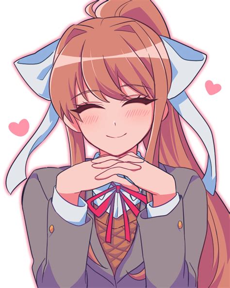 Happy And Cute Monika In Monika After Story Rjustmonika