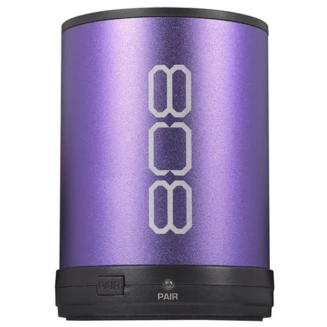 808 Canz Bluetooth Wireless Speaker Purple Electronics