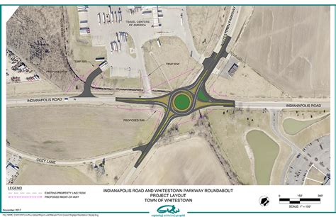 Roundabout Construction To Begin In April At Whitestown Parkway