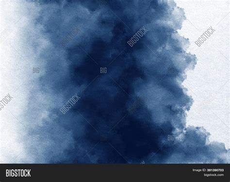 Navy Blue Watercolor Image And Photo Free Trial Bigstock