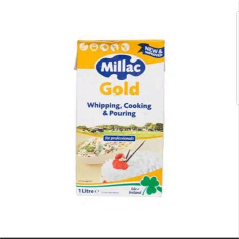 Jual Millac Gold Whipping Whipped Whip Cream 1 Liter Shopee Indonesia