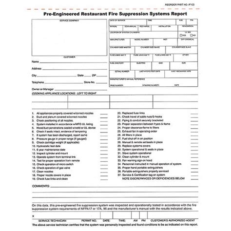 Must be performed by certified technicians. Brooks > System Parts > Inspection and Installation Forms ...