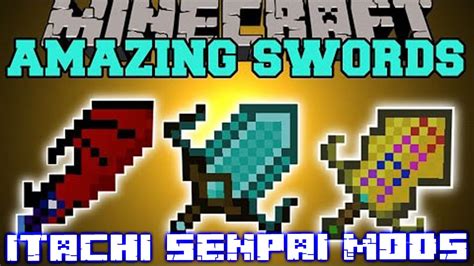 Instalar Amazing Swords Para Minecraft 1710 Youtube