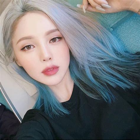 😋😋 Aesthetictumblr Korean Hair Color Hair Color Korean Aesthetic Hair