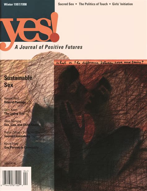 sustainable sex yes magazine solutions journalism