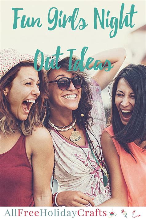 These girls night out ideas don't revolve around alcohol (though it may be available). 10 Fun Girls Night Out Ideas | AllFreeHolidayCrafts.com