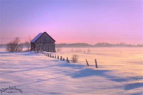 Canadian Winter Scene Alains Studio Flickr