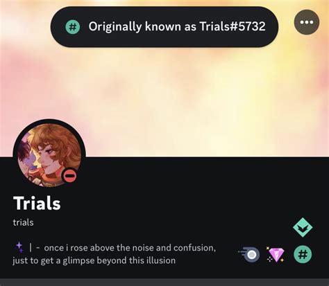 trialsverse 💫 on twitter lets gooo i got the trials username on discord