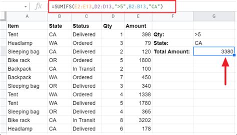 How To Use Sumif In Google Sheets All Things How