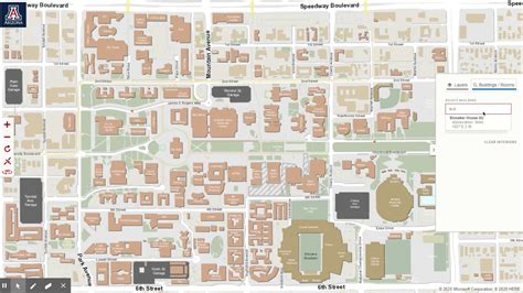 Campus Map University Of Arizona Youtube