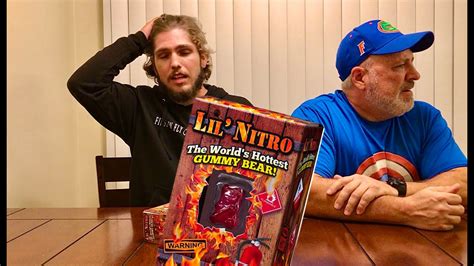 Lil Nitro Worlds HOTTEST Gummy Bear Challenge 9 MILLION Scoville