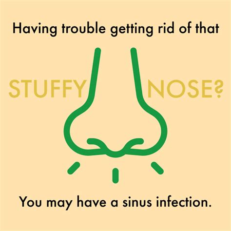Stuffy Nose Not Going Away You May Have A Sinus Infection — Ent And Allergy Inc