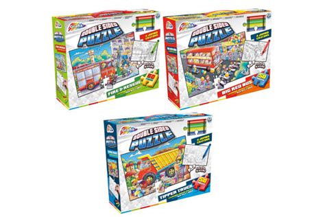 Gray malin puzzles are th. double sided puzzle