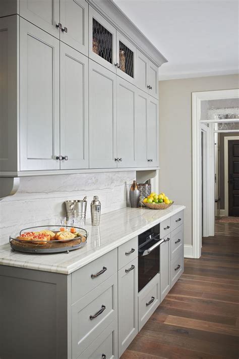 Gray is the most popular color for kitchen walls as it's bold and modern while remaining clean and versatile. Classic Family Home with Paint Colors - Home Bunch ...