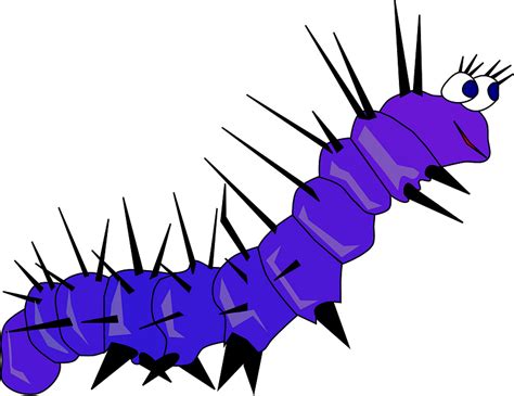 Purple Caterpillar Clipart Free Download Transparent Png Creazilla