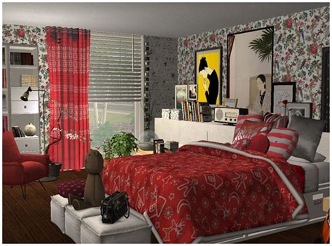 Maryann Sims 2 Tonis Bedroom Sims Home Decor Sims 2