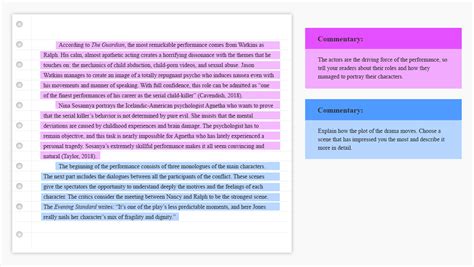 'a critique analyses, interprets and evaluates a text, answering the questions how? How to Write a Play Review and Amaze Your Readers