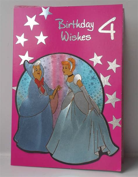 Disney Birthday Cards Girls Age 4 £140 Ukitm