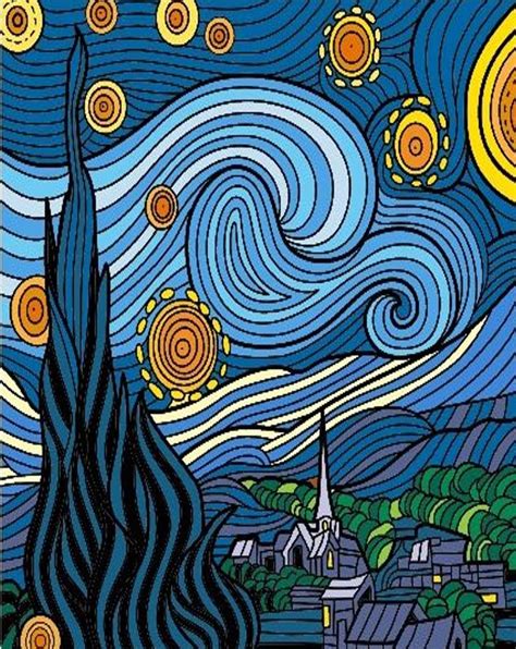 Marylusantillan19 Untitled Van Gogh S Starry Night Version Starry