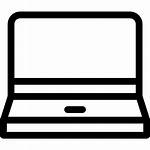 Open Laptop Icon Icons