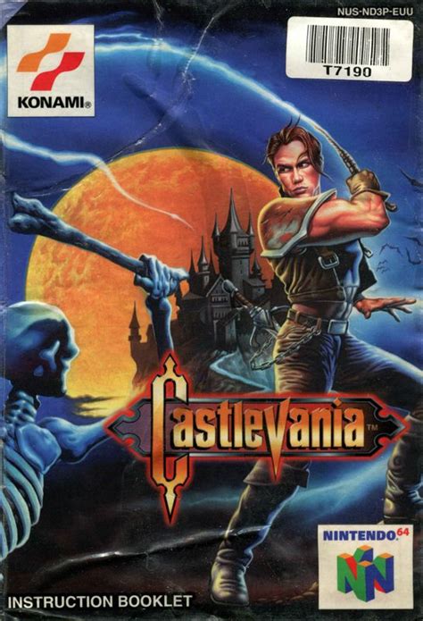 Castlevania 1999 Nintendo 64 Box Cover Art Mobygames