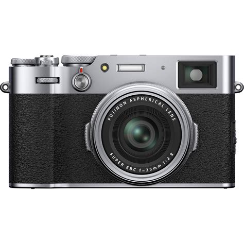 Used Fujifilm X100v Digital Camera Silver 16642939 Bandh Photo