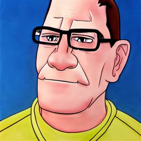 Realistic Portrait Of Hank Hill Stable Diffusion Openart