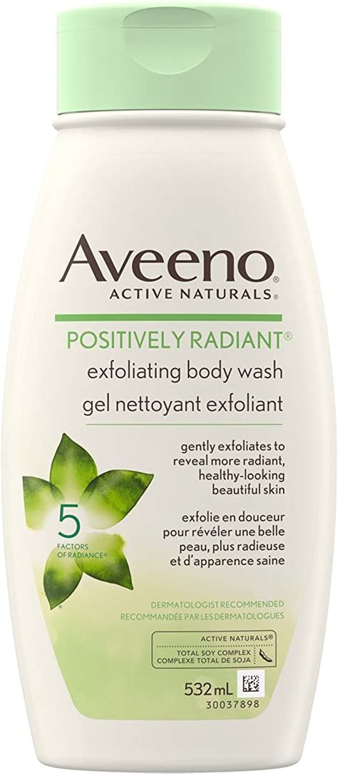 Aveeno Exfoliating Body Wash Active Naturals Body Scrub For Dry Skin