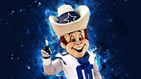 Download Rowdy Mascot Of The Awesome Dallas Cowboys Wallpaper