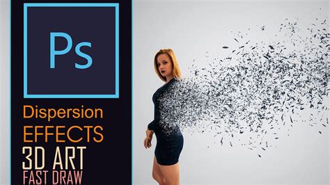 Photoshop Tutorial Dispersion Effect Youtube