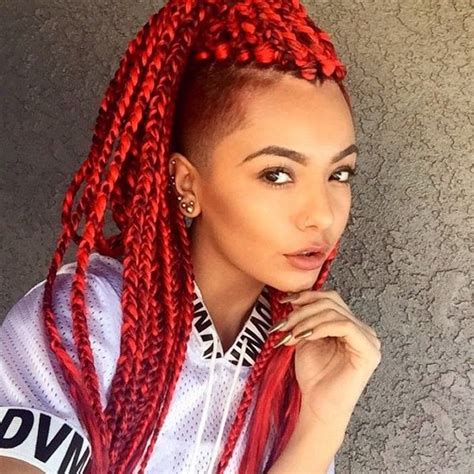 We did not find results for: 45 Photos of Rockin' Red Box Braids