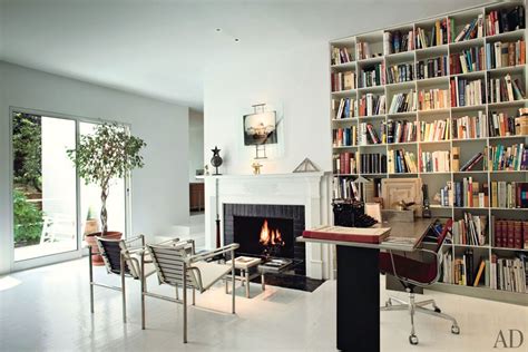 Home Library Bookshelf Design Photos Architectural Digest