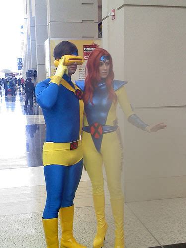 X Men Cyclops Spandex Cosplay Costume