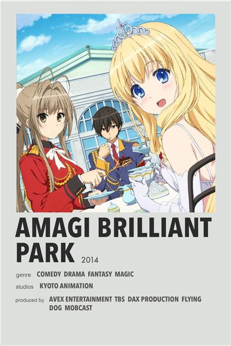 amagi brilliant park amagi brilliant park anime films comedy anime