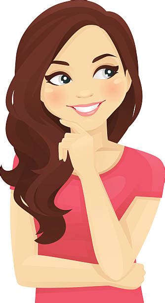 Thinking Woman Clipart Clip Art Library