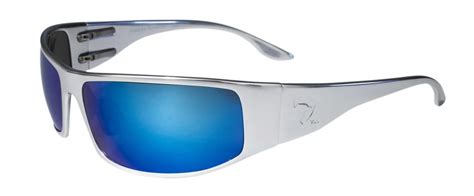 new outlaw eyewear fugitive aluminum blue chrome lens motorcycle sunglasses ebay