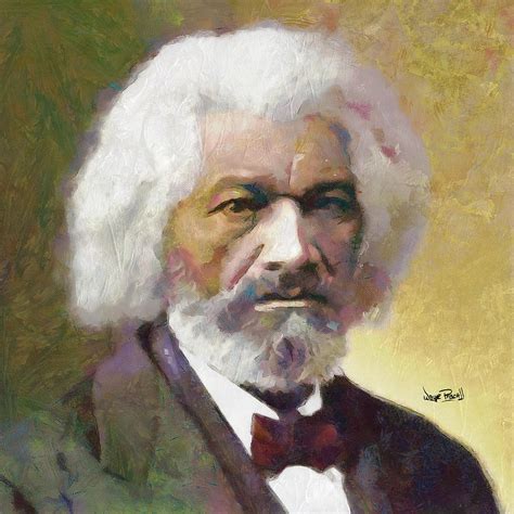 Frederick Douglass Painting By Wayne Pascall Fine Art America