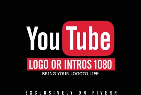 A Custom Youtube Logo Intro By Intr0master
