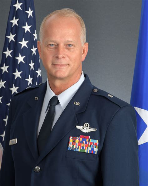 Brigadier General Steven B Parker Air Force Biography Display