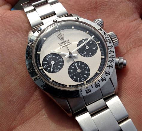 Drama, however, is not newman's sole passion; Rolex Ref 6263 Paul Newman Daytona
