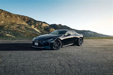 2021 Lexus LC 500 Inspiration Series Switches to Black, Adds Carbon