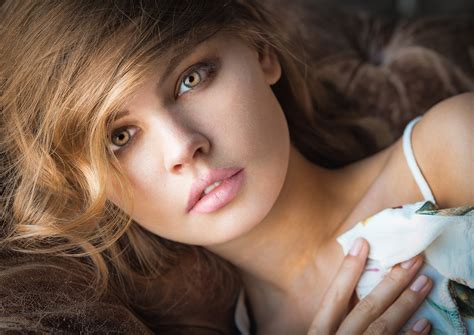 Download Blonde Russian Face Model Woman Anastasiya Scheglova Hd Wallpaper