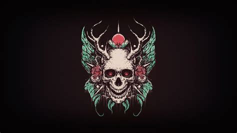 1366x768 Skull Crown 4k 1366x768 Resolution Hd 4k Wallpapers Images