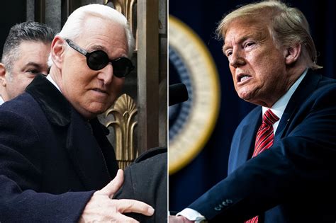 President Trump Commutes Roger Stone Sentence Stone Trump May Have Saved My Life Restoring