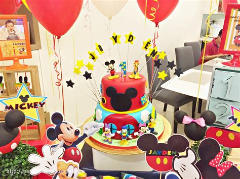 Party Hat Mickey Mouse Clubhouse Birthday Party For Jayden